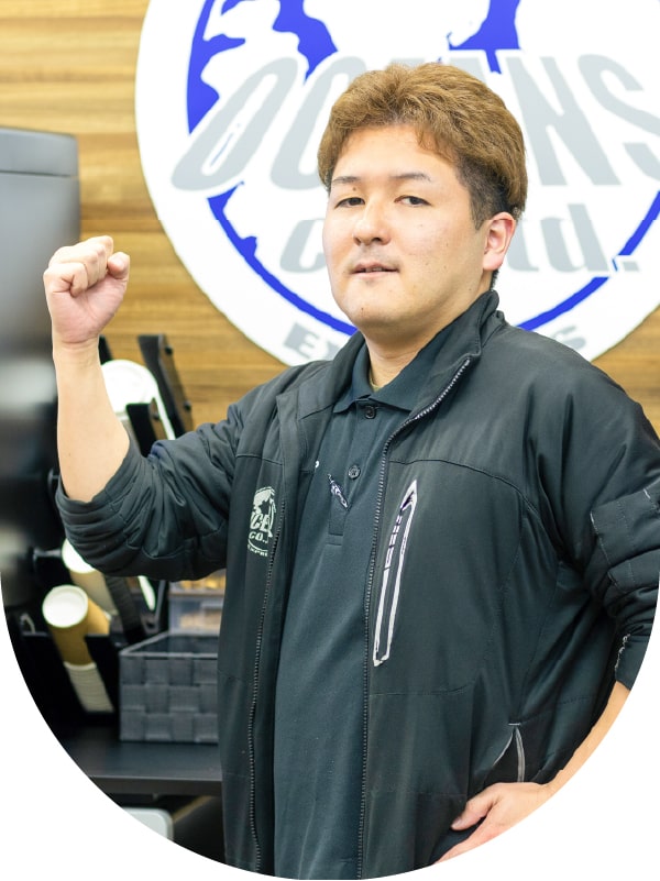 配送品質に自信あり!<br>プロフェッショナルな姿勢が<br>私たちの強みです。
